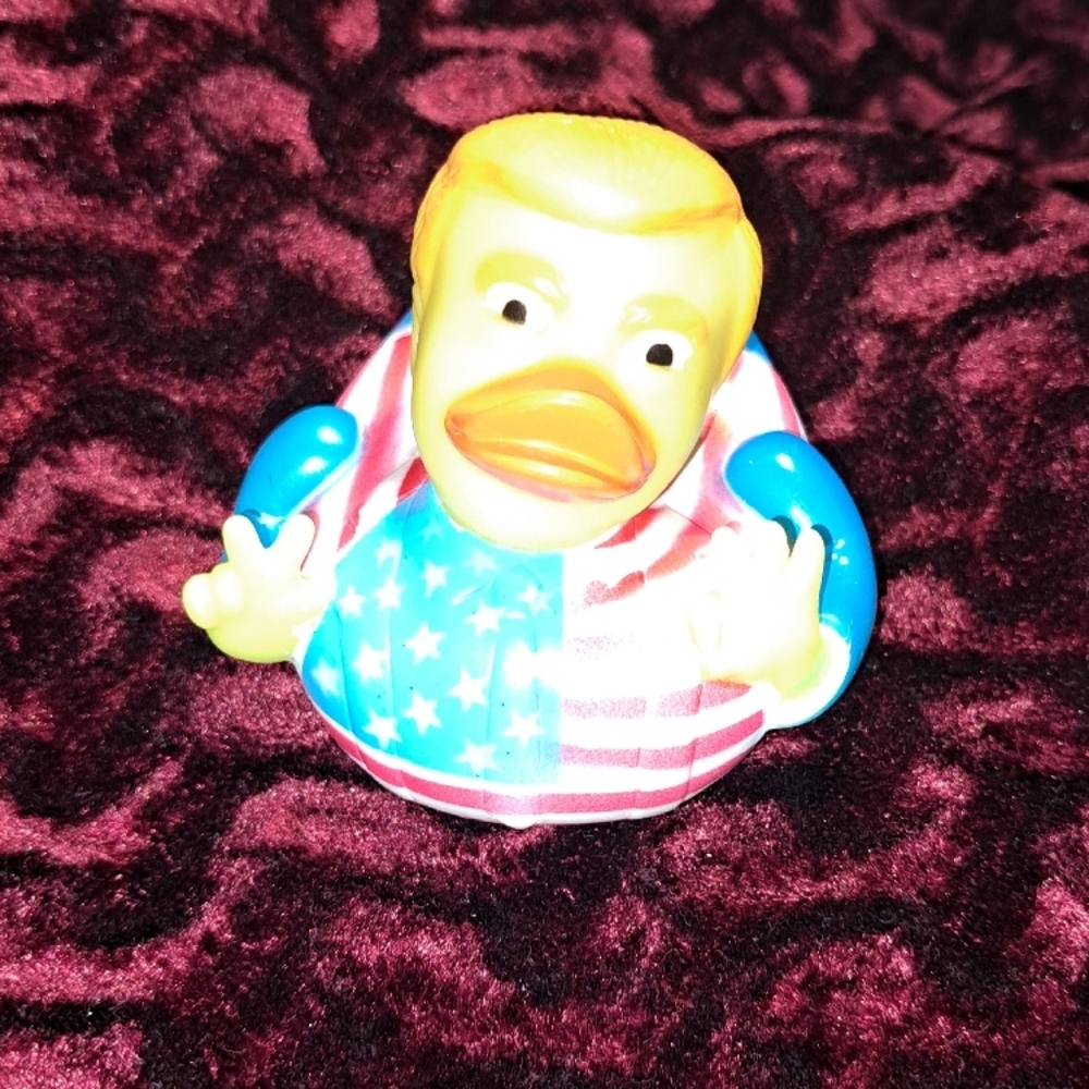 Patriotic Trump Rubber Duck